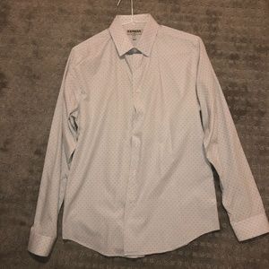 Express | Button Down | Large | Grey